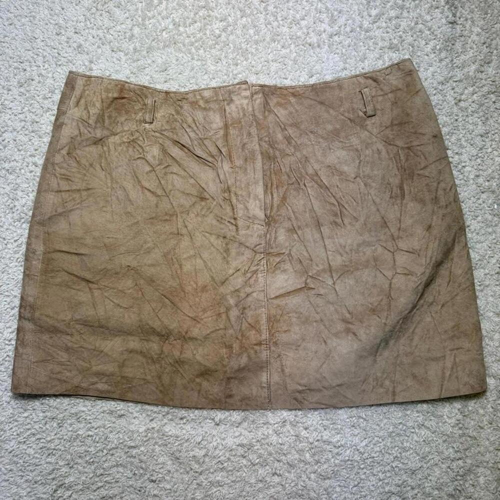 ReMADE by UO Upcycled‎ Suede Mini Skirt M/L NWT